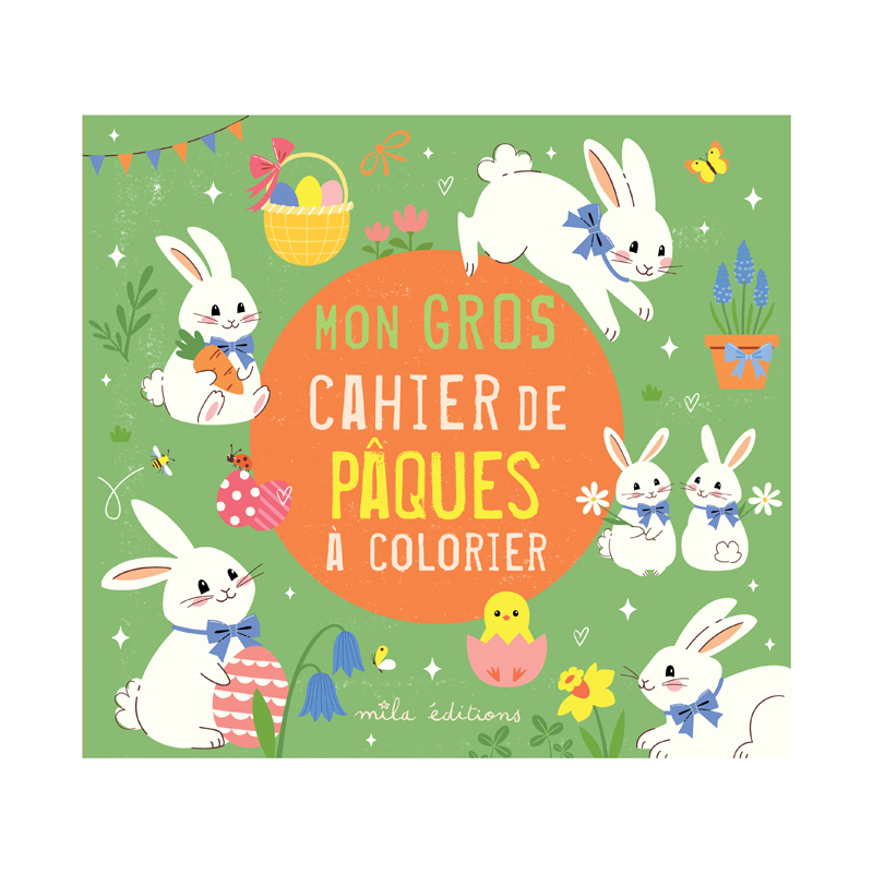 Mon gros cahier de Pâques à colorier Livre Jeunesse