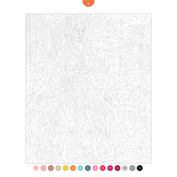 Pays d'Asie - 45 coloriages mystères Livre Beaux-arts