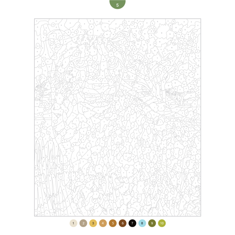 Coloriages mystères - Animaux sauvages Livre Beaux-arts