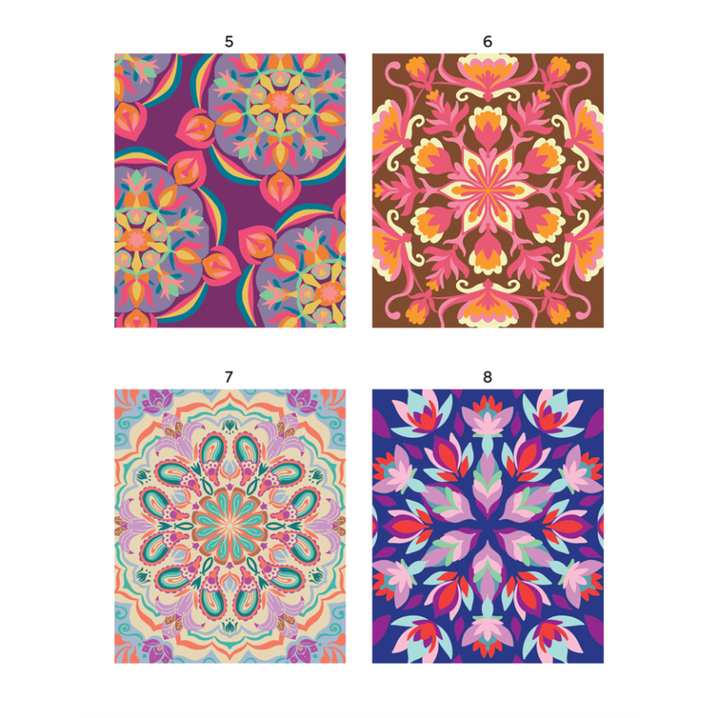 Mandalas sacrés - 45 coloriages mystères Livre Beaux-arts