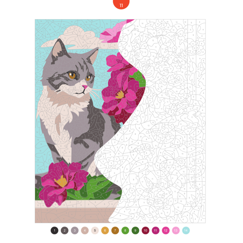 Évasion florale - 45 coloriages mystères Livre Beaux-arts