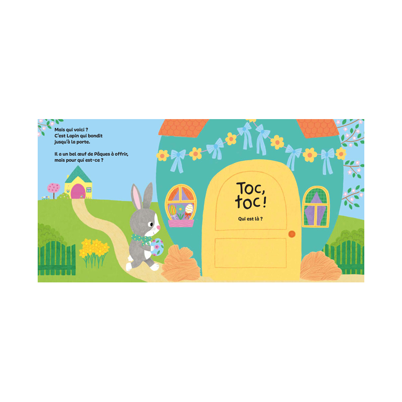 Toc, toc ! Qui est là ? - Joyeuses Pâques ! Livre Jeunesse