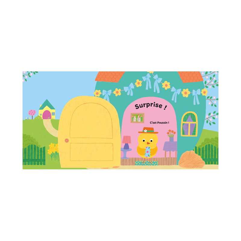 Toc, toc ! Qui est là ? - Joyeuses Pâques ! Livre Jeunesse