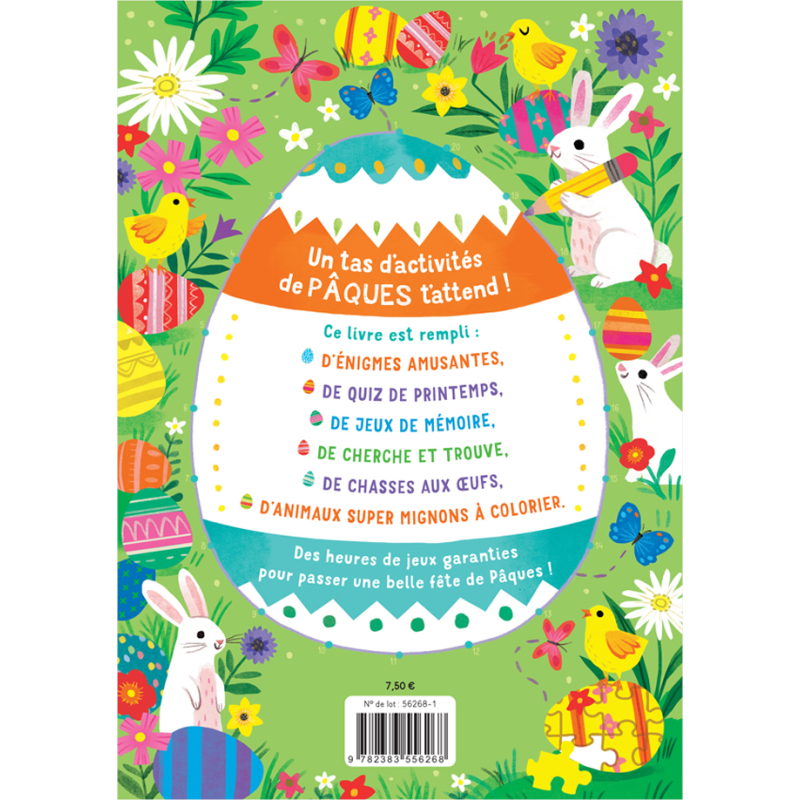 Mon super livre de jeux - Pâques Livre Jeunesse