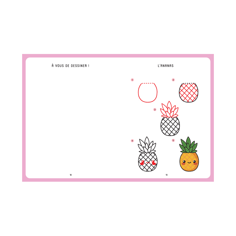 Dessiner Kawaï - Gourmandises à croquer Livre Beaux-arts