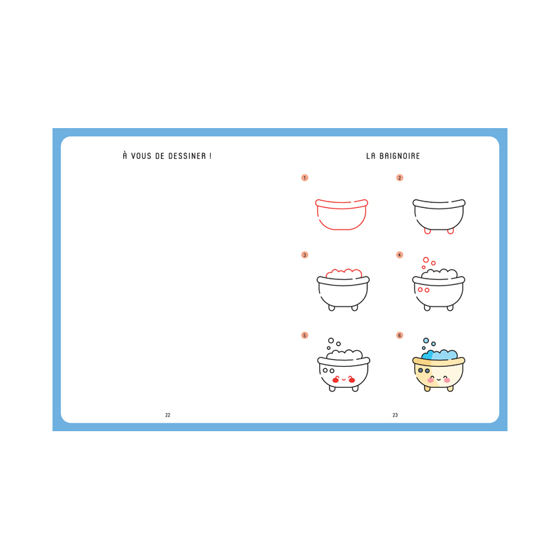 Dessiner Kawaï - Cosy Home Livre Beaux-arts