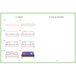 Dessiner Kawaï - Cosy Home Livre Beaux-arts