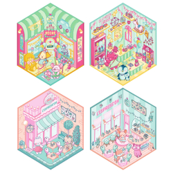 Stickers story - Kawaï Bazar Livre DIY