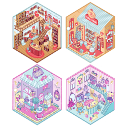 Stickers story - Kawaï Bazar Livre DIY