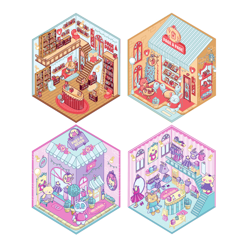 Stickers story - Kawaï Bazar Livre DIY