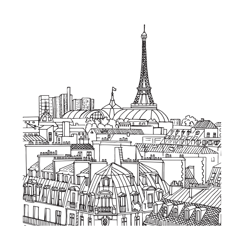 Villes en couleurs - Coloriages pour me détendre Livre Beaux-arts