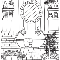 Cosy chez soi - Coloriages pour me détendre Livre Beaux-arts