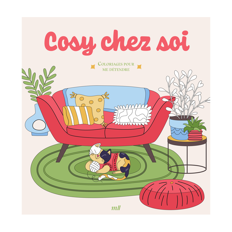Cosy chez soi - Coloriages pour me détendre Livre Beaux-arts
