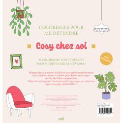 Cosy chez soi - Coloriages pour me détendre Livre Beaux-arts