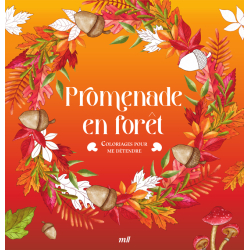 Promenade en forêt - Coloriages pour me détendre Livre Beaux-arts