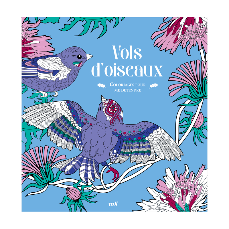 Vols d'oiseaux - Coloriages pour me détendre Livre Beaux-arts