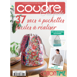 Coudre c'est facile n°93 - 37 sacs & pochettes faciles à réaliser Magazine Couture