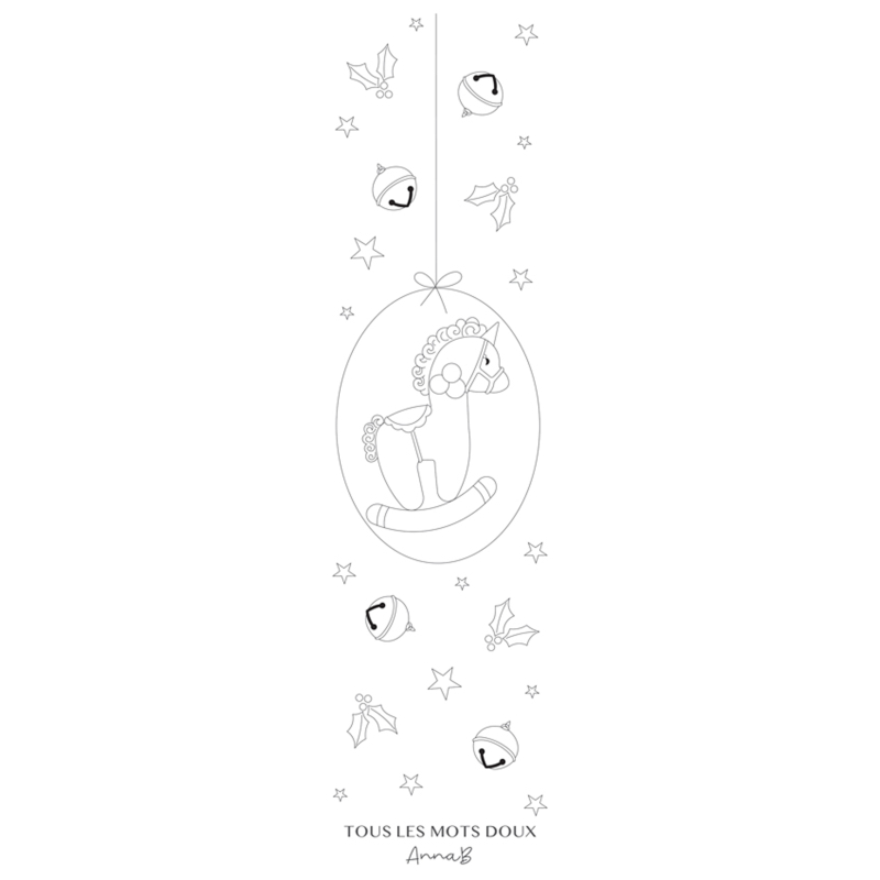 Marque-pages : Tous les mots doux x Annab Marque-pages Beaux-arts