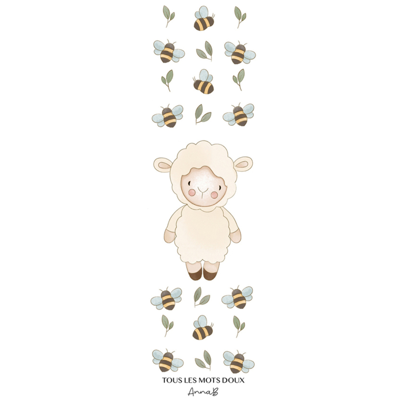 Marque-pages : Tous les mots doux x Annab Marque-pages Beaux-arts