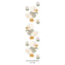 Marque-pages : Tous les mots doux x Annab Marque-pages Beaux-arts