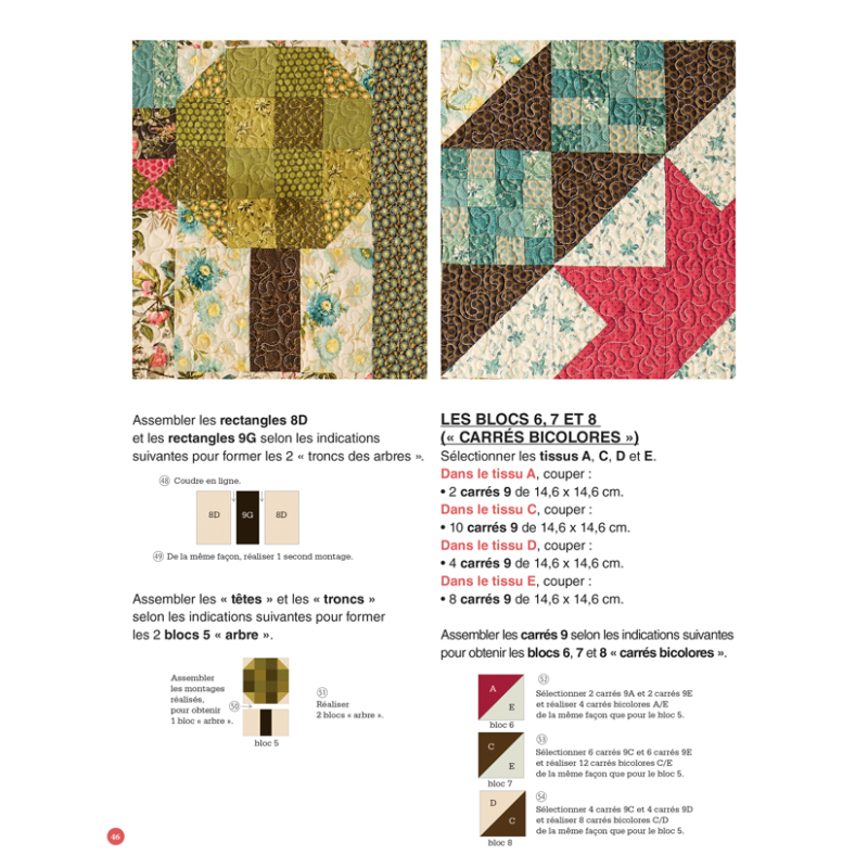 Magic patch n°154 : Promenade quiltée Livre Patchwork