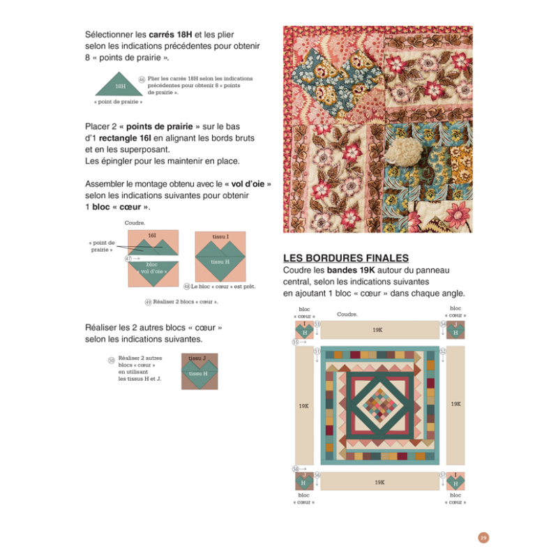 Magic patch n°154 : Promenade quiltée Livre Patchwork