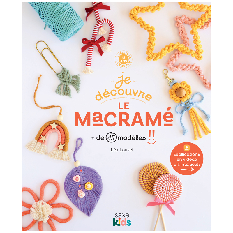 Je découvre le macramé Livre Collection JE DÉCOUVRE