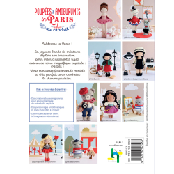 Poupées et amigurumis au crochet in Paris Livre Crochet