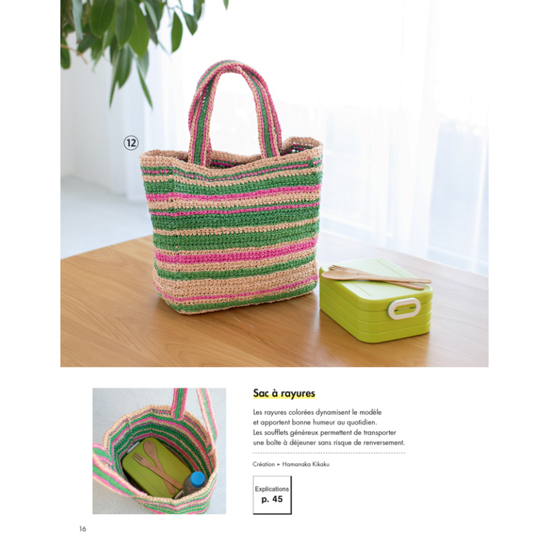 20 sacs et pochettes au crochet Livre Crochet