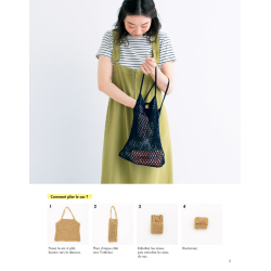 20 sacs et pochettes au crochet Livre Crochet