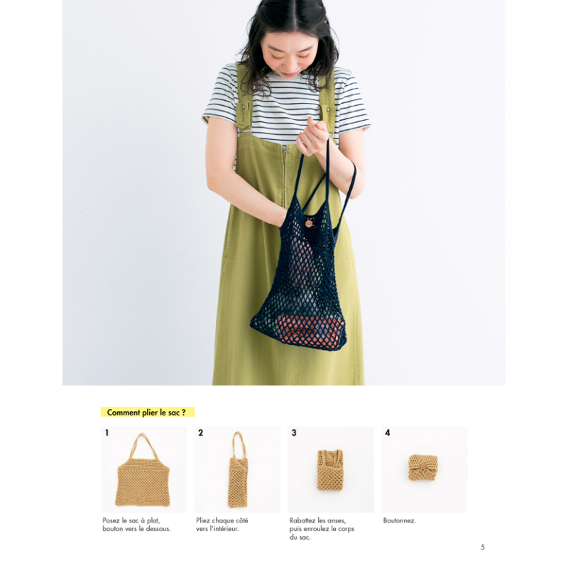 20 sacs et pochettes au crochet Livre Crochet