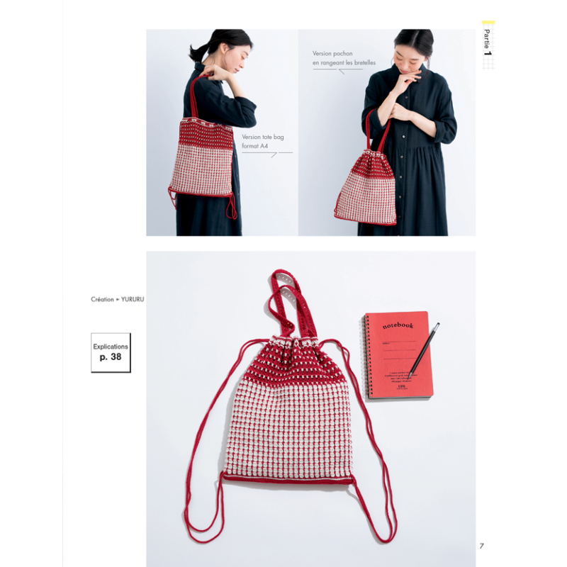 20 sacs et pochettes au crochet Livre Crochet