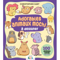 Adorables animaux mochi à dessiner Livre Jeunesse