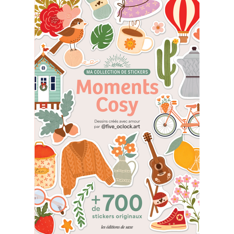 Stickers : 5 o'clock Livre DIY