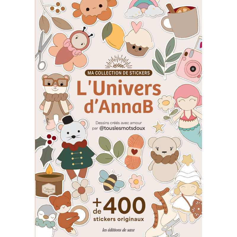 Stickers : AnnaB & Tous les mots doux Livre DIY