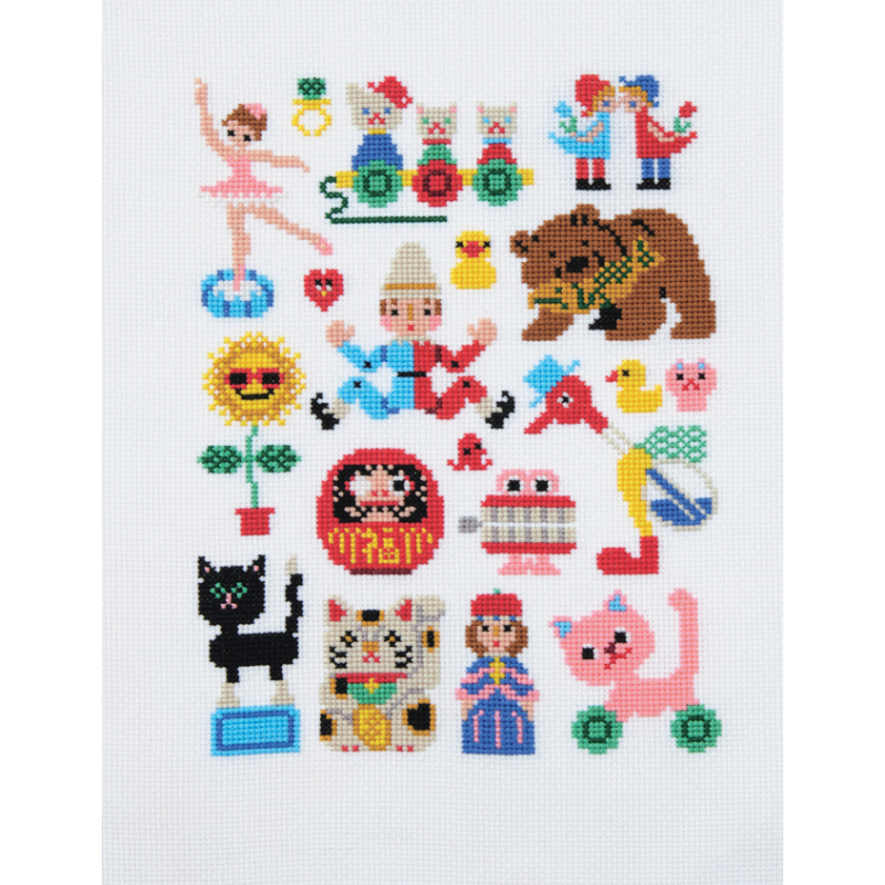 Petites histoires au point de croix Livre Broderie