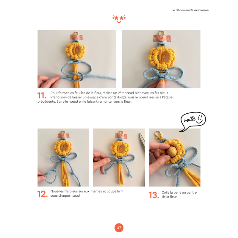 Je découvre le macramé Livre Collection JE DÉCOUVRE