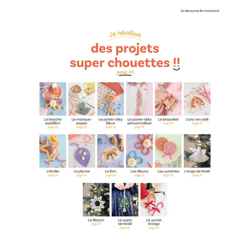 Je découvre le macramé Livre Collection JE DÉCOUVRE