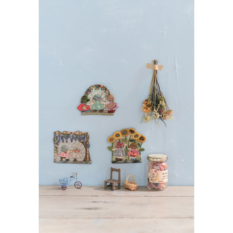 Joyeux patchwork Sunbonnet Sue - 31 projets Livre Patchwork