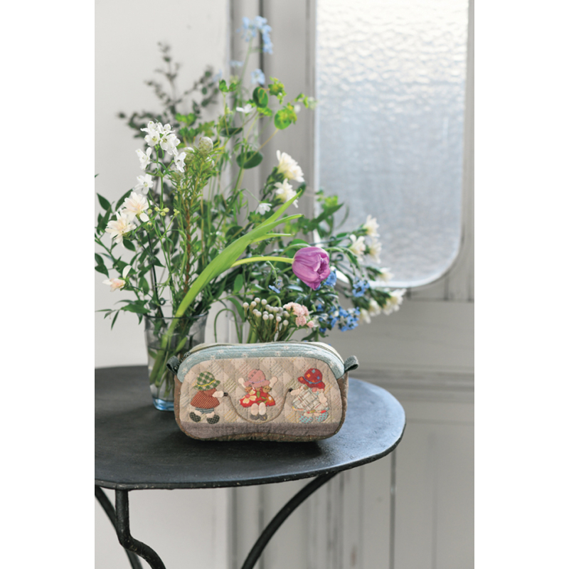 Joyeux patchwork Sunbonnet Sue - 31 projets Livre Patchwork