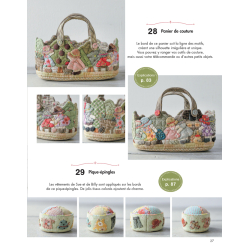 Joyeux patchwork Sunbonnet Sue - 31 projets Livre Patchwork