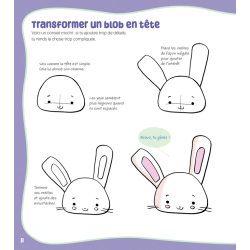 Adorables animaux mochi à dessiner Livre Jeunesse