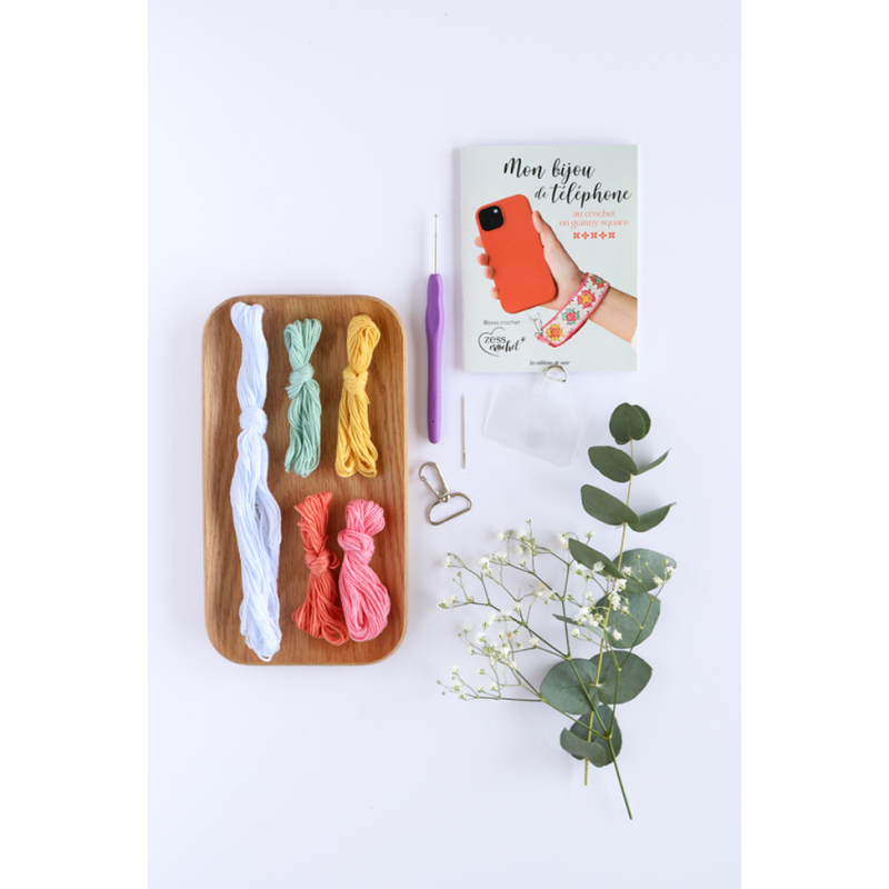 Mon bijou de tel au crochet Kit Crochet