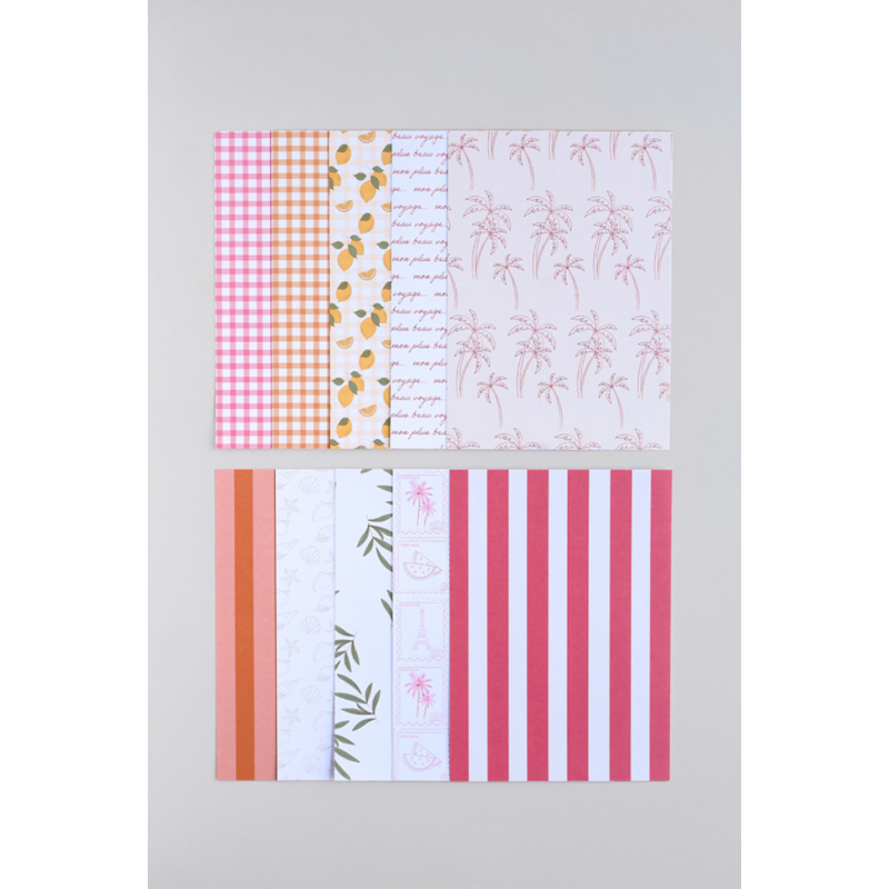 Coffret journaling : Mon plus beau voyage Kit DIY