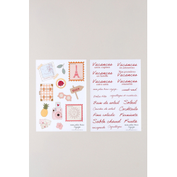 Coffret journaling : Mon plus beau voyage Kit DIY