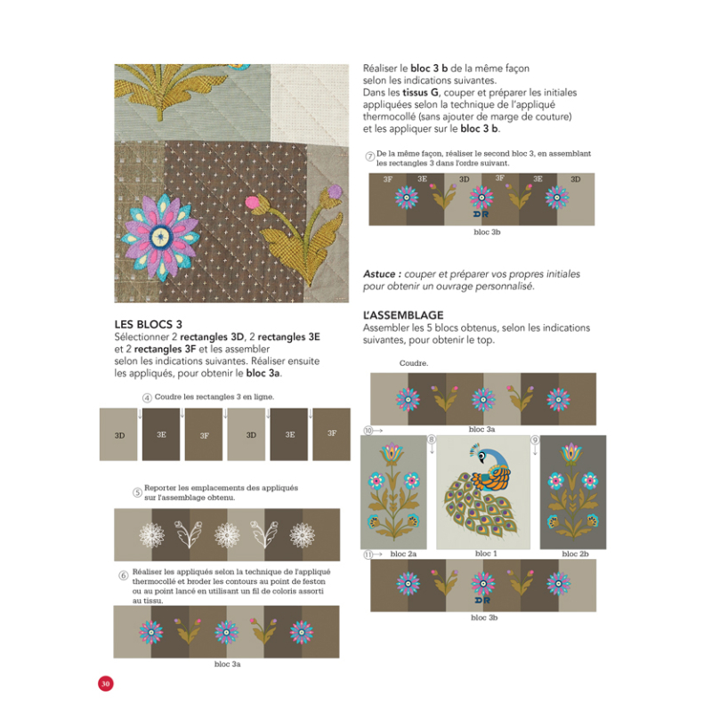 Sublime nature en patchwork Livre Patchwork