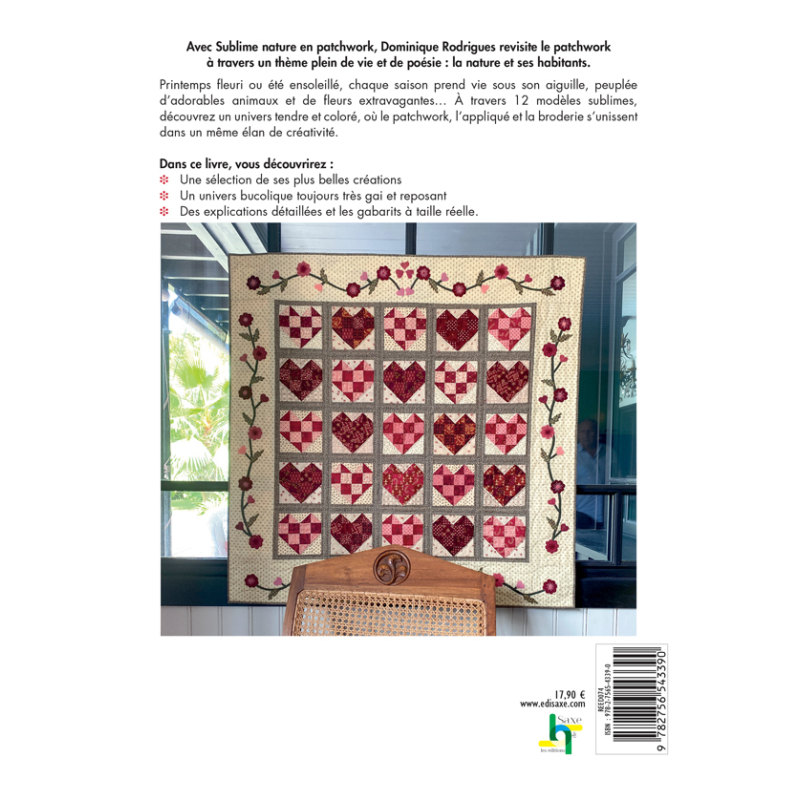 Sublime nature en patchwork Livre Patchwork