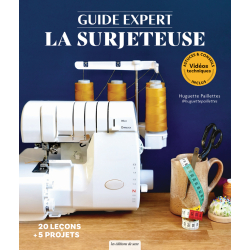 Devenir expert : la surjeteuse Livre Couture