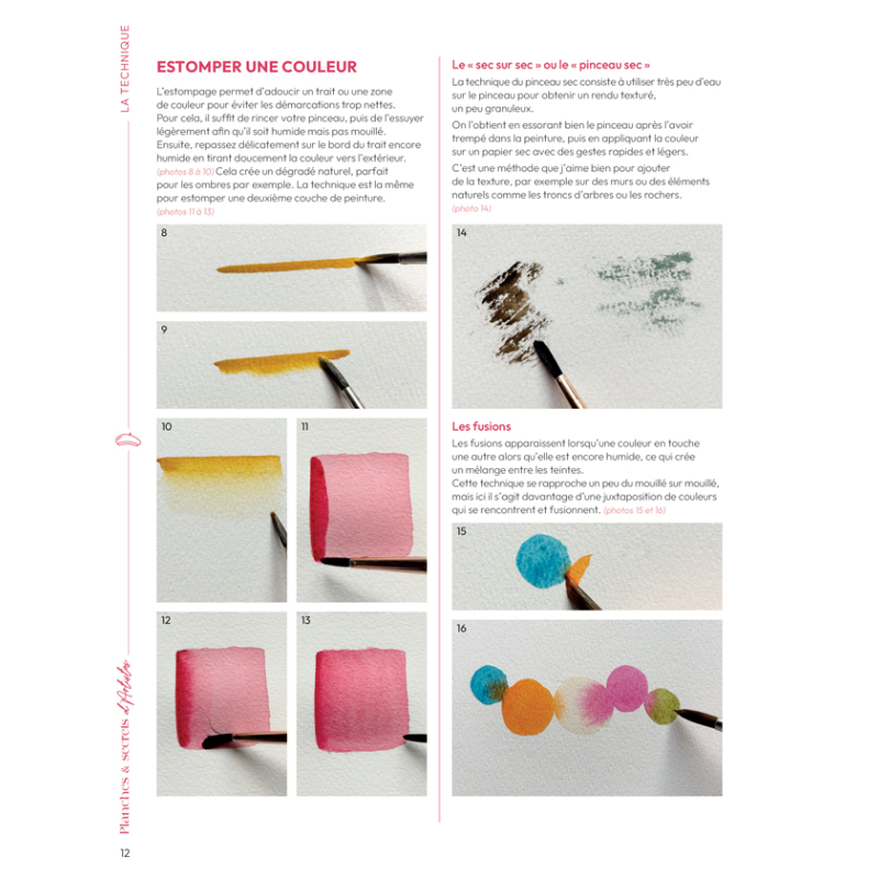 Planches et secrets d'artistes : La côte d'azur à l’aquarelle Livre Beaux-arts