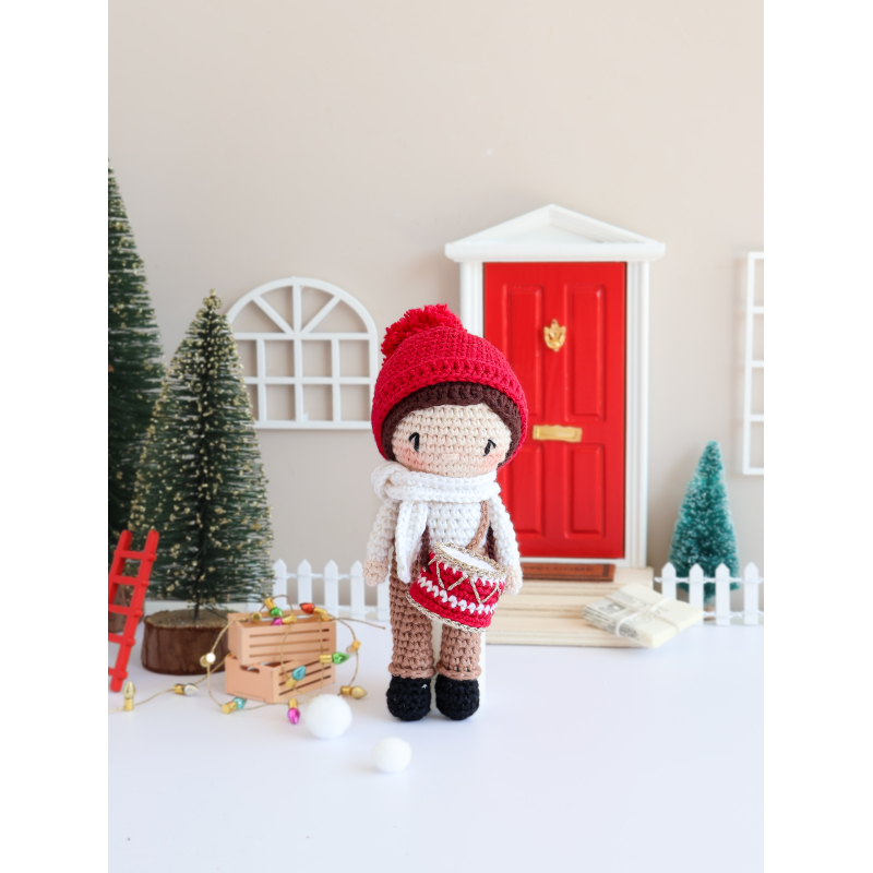 Coffret Le calendrier de l'Avent : Poupées & amigurumis - Occasion Kit livres coffrets defraichis